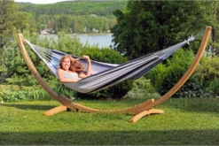 Amazonas Hängematte Und Gestell Apollo Set Marine 210 X 140 Cm; Bunt, AZ-6010120 -Grünwelt Exporteren Garten-Winkel 6b50236a03bfdc932a86a9d992c4ce3c