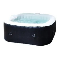 SUN SPA Laminierter Quadratischer Aufblasbarer Whirlpool - 4 Personen - 1, 55 X H 0, 65 M -Grünwelt Exporteren Garten-Winkel 6b7e072b427ef9c5f2e305d4013f240a