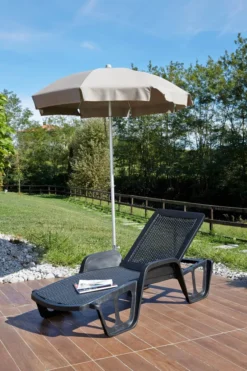 Sonnenliege Für Den Außenbereich, Faltbares Sonnendeck, Stapelbar, Italy, 192 X 71 X 45 Cm, Farbe Anthrazit -Grünwelt Exporteren Garten-Winkel 6bfafa58cf976a920f4227f4ab26690f