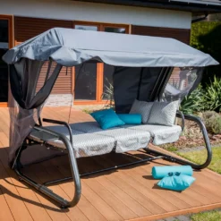 Hollywoodschaukel Gartenschaukel Liegefunktion Schaukel Moskitonetz Bettfunktion 21 Hollywoodschaukel Gartenschaukel Liegefunktion Schaukel Moskitonetz Bettfunktion -Grünwelt Exporteren Garten-Winkel 6c2bd1cabf7a93700f00edecd2cd1288