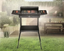 Zilan 2in1 Standgrill | Elektrogrill | Tischgrill | Partygrill | 2400 Watt -Grünwelt Exporteren Garten-Winkel 6c882351befc649aad088c504af7da75