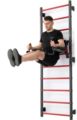 Marbo Sport Set MHU1 | Sprossenwand Zur Wandmontage 230 X 81 Cm MH-U204 + Multifunktionelle Klimmzugstange Für Die Wandmontage (2in1) MH-U205 -Grünwelt Exporteren Garten-Winkel 6cadc28f3e5bc2a7fcb246ca7246e85f