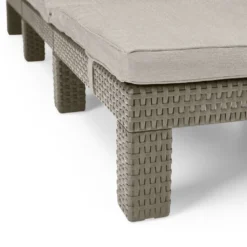 Allibert Sonnenliege Daytona Cappuccino 221623 -Grünwelt Exporteren Garten-Winkel 6d4864dfbec3b1c548db8678335a2132