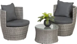 TrendLine Balkonset Loris Inkl. Auflagen -Grünwelt Exporteren Garten-Winkel 6d4b72cd4b606c0bb9f6232ebcca12a3