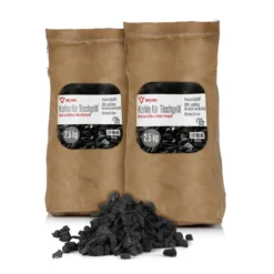 BBQ-Toro Tischgrill Holzkohle | 5 Kg | 2 - 6 Cm Körnung | Premium Grillkohle