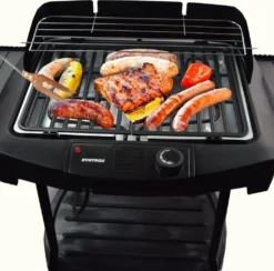Syntrox Elektrischer Tischgrill Und Standgrill Kombination Mit Ablagen -Grünwelt Exporteren Garten-Winkel 6eb4d4a48802a291e4567c10a9a60a7d