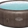 Bestway LAY-Z-SPA® St. Moritz AirJet™ Whirlpool, 216 X 71 Cm, 5-7 Personen, Rund, Braun