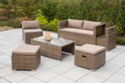 Merxx Gartenlounge Vigo Stahl, Kunststoffgeflecht Natur 19 Merxx Gartenlounge Vigo Stahl, Kunststoffgeflecht Natur -Grünwelt Exporteren Garten-Winkel 6f221d90cded66a27c826e2e42c62068