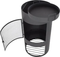 Raburg XXL Gartenkamin BERNARD In SCHIEFER-SCHWARZ, Extra Großer Design-Garten-, Terrassenofen & Feuertonne -Grünwelt Exporteren Garten-Winkel 6f7cf86037e47f636067618505d04615