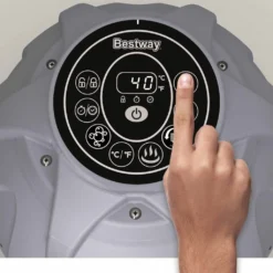 Bestway Whirlpool Lay-Z-Spa Miami | 4 Personen | 81 Massageluftdüsen | Automatisch Aufblasbar | 180x66 Cm | Schwarz/türkis | Abdeckung | Indoor Outdoor 26 Bestway Whirlpool Lay-Z-Spa Miami | 4 Personen | 81 Massageluftdüsen | Automatisch Aufblasbar | 180x66 Cm | Schwarz/türkis | Abdeckung | Indoor Outdoor -Grünwelt Exporteren Garten-Winkel 704bfb9754ef94b2128300c501c270a8