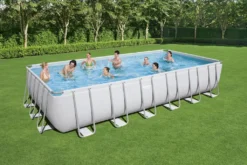 Bestway Power Steel™ Frame Pool Komplett-Set, Eckig, Mit Sandfilteranlage, Sicherheitsleiter & Abdeckplane 732 X 366 X 132 Cm 30 Bestway Power Steel™ Frame Pool Komplett-Set, Eckig, Mit Sandfilteranlage, Sicherheitsleiter & Abdeckplane 732 X 366 X 132 Cm -Grünwelt Exporteren Garten-Winkel 716011ee66e5a7b80dcc2a416254316d