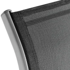 4Stk Wohaga Stapelstuhl Mit Textilenbespannung Grau/Schwarz -Grünwelt Exporteren Garten-Winkel 71c6b0f042b31b0ee3e7bf9561a1537b