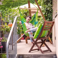 La Siesta Domingo Lime Basic Hängesessel Wetterfest Grün Hängestuhl -Grünwelt Exporteren Garten-Winkel 71e88cc28868806424487e9c5f9f2b2d