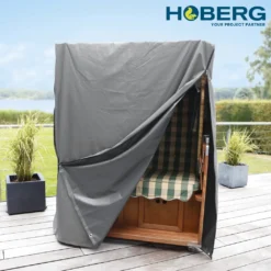 Hoberg Strandkorb Schutzhülle L/XL - 140 X 100 X 165/140 Cm - Grau Strandkorb Schutzhülle Abdeckung Hoberg L/XL - 140 X 100 X 165/140 Cm - Grau -Grünwelt Exporteren Garten-Winkel 7283cb58b3404aea13993127bc845712