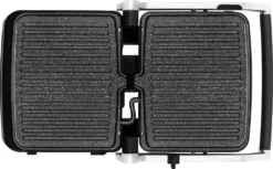 ZEEGMA Elektrischer Kontaktgrill Und Sandwichtoaster 2100W | Herausnehmbare Heizplatten, 2in1, 180 ° Klappbar, ILAG-Antihaftbeschichtung, Tropfschale, Akustische Benachrichtigungen, Timer, Die Möglichkeit Vom Waschen In Der Spülmaschine -Grünwelt Exporteren Garten-Winkel 72c181c0eb2322e144ecd5c1343c006a