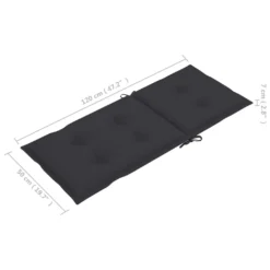 VidaXL Gartenstuhlauflagen 6 Stk. Anthrazit 120x50x7 Cm -Grünwelt Exporteren Garten-Winkel 7380efddc132e7e2298af91c0d7172f2