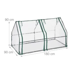 Relaxdays Folienfrühbeet PVC Mit 2 Türen -Grünwelt Exporteren Garten-Winkel 7417558c62cd5512738b16f6575bc89a