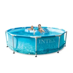 INTEX Beachside Pool-Set Mit Metallrahmen (Filterpumpe) 4.485 L 28 INTEX Beachside Pool-Set Mit Metallrahmen (Filterpumpe) 4.485 L -Grünwelt Exporteren Garten-Winkel 742c8844c89b2541734c95a2c021e9ba