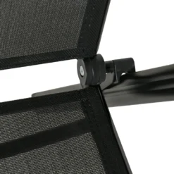 Outsunny 2er-Set Klappstuhl Gartenstuhl Klappbar Mit Rückenlehne Armlehne Für Garten Balkon Terrasse Mesh Stoff Aluminium Schwarz 71,5 X 68 X 109 Cm -Grünwelt Exporteren Garten-Winkel 758f87ec80a4b49de633d5f1cc969d91