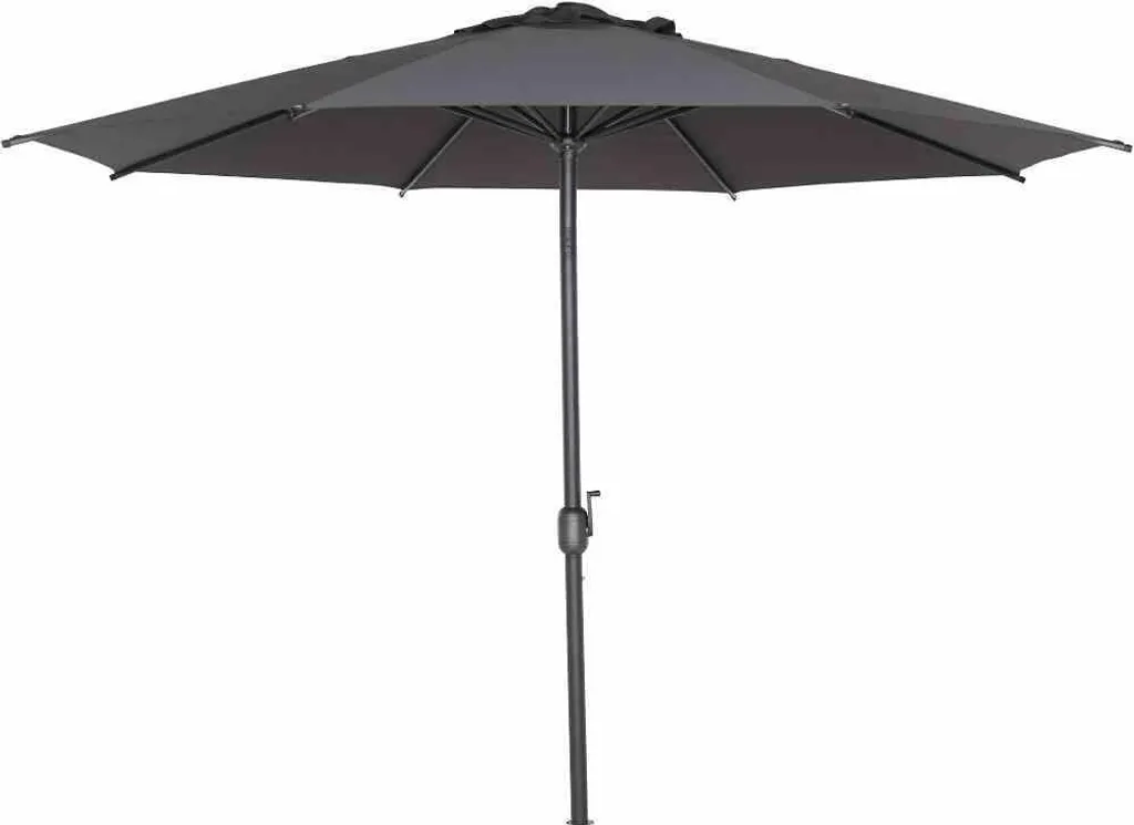 SIENA GARDEN Isa Mittelstockschirm Anthrazit/anthrazit 300 Cm L30537 10 SIENA GARDEN Isa Mittelstockschirm Anthrazit/anthrazit 300 Cm L30537 – Bild 10