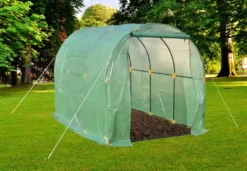 Gewächshaus Ca. 195 X 245 X 200 Cm -Grünwelt Exporteren Garten-Winkel 7715d91035b85c951a93152101999663