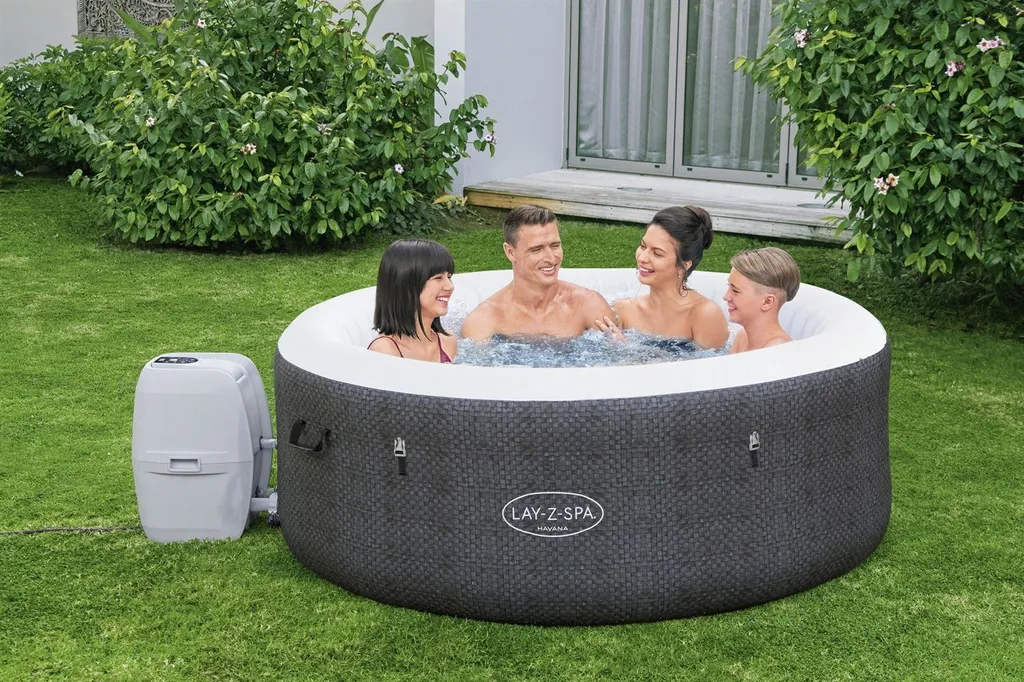 Bestway® LAY-Z-SPA® WLAN-Whirlpool Havana AirJet™ Ø 180 X 66 Cm, Rund 9 Bestway® LAY-Z-SPA® WLAN-Whirlpool Havana AirJet™ Ø 180 X 66 Cm, Rund – Bild 9