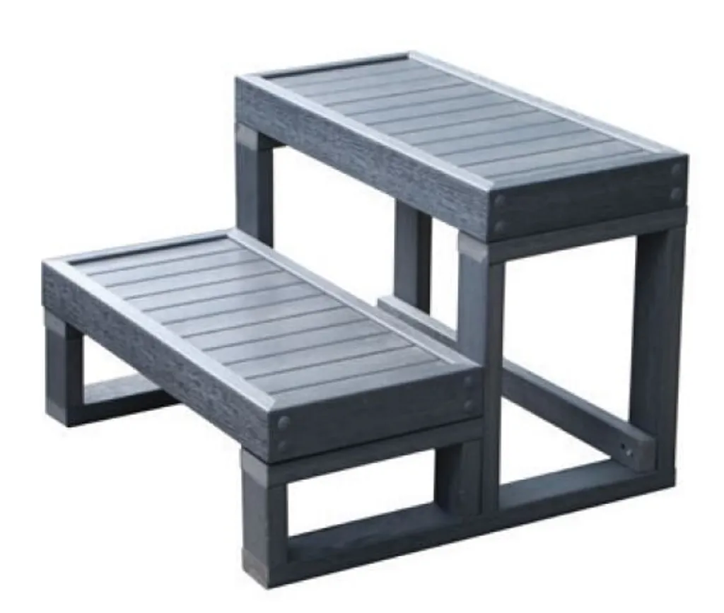 Hanscraft Whirlpool Treppe Grau - WPC 1 Hanscraft Whirlpool Treppe Grau - WPC