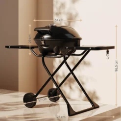 SUNTEC Elektrogrill BBQ-9295 Auch Als Tischgrill Geeignet | Grill Mit Abnehmbarem Deckel Und Regulierbaren Thermometer | Ideal Für Balkon, Garten, Outdoor Und Camping | Barbecue Für Mehrere Personen -Grünwelt Exporteren Garten-Winkel 79425fa5583ff2fb1c09e8853c285924