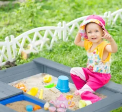 Relaxdays Sandkasten Mit Matschküche In Grau 12 Relaxdays Sandkasten Mit Matschküche In Grau -Grünwelt Exporteren Garten-Winkel 79554d5a8d85b207c7b33c453c1eb0d0