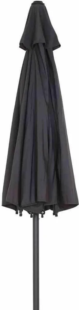 SIENA GARDEN Isa Mittelstockschirm Anthrazit/anthrazit 300 Cm L30537 11 SIENA GARDEN Isa Mittelstockschirm Anthrazit/anthrazit 300 Cm L30537 – Bild 11