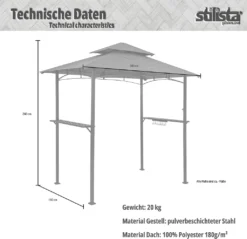 Grillpavillon BBQ Pavillon Grillzelt Grillüberdachung Gartenzelt Gartenpavillon 9 Grillpavillon BBQ Pavillon Grillzelt Grillüberdachung Gartenzelt Gartenpavillon -Grünwelt Exporteren Garten-Winkel 79ab381f13bde8295cecd32f18f4adc1
