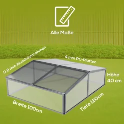 TroniTechnik Frühbeet Mini Gewächshaus Calla Mit Dachfenster, UV-Schutz 21 TroniTechnik Frühbeet Mini Gewächshaus Calla Mit Dachfenster, UV-Schutz -Grünwelt Exporteren Garten-Winkel 7a3a2337e9a4171fb5c5d02b77f4b5da