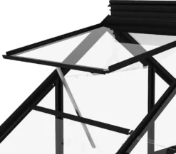 VidaXL Glas Gewächshaus Anthrazit 155x298x191 Cm Aluminium -Grünwelt Exporteren Garten-Winkel 7a6c6746a88272641da86b92cc34fc6d