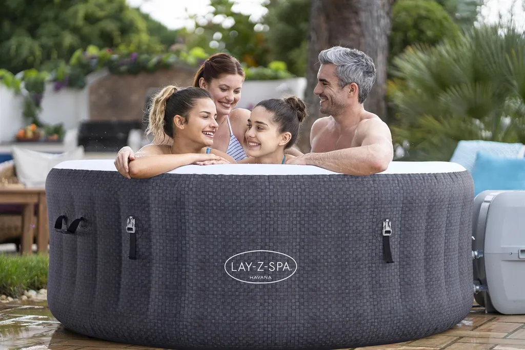 Bestway® LAY-Z-SPA® WLAN-Whirlpool Havana AirJet™ Ø 180 X 66 Cm, Rund 11 Bestway® LAY-Z-SPA® WLAN-Whirlpool Havana AirJet™ Ø 180 X 66 Cm, Rund – Bild 11