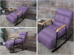 Schaukelstuhl HWC-K40, Schaukelsessel Schwingstuhl Relaxsessel, Liegefunktion Metall Stoff/Textil Lila-flieder 20 Schaukelstuhl HWC-K40, Schaukelsessel Schwingstuhl Relaxsessel, Liegefunktion Metall Stoff/Textil Lila-flieder -Grünwelt Exporteren Garten-Winkel 7bb6eb679c08e419d5de5c4d798c19b2