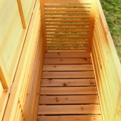 Mucola 170CM XXL Holz Bank Auflagenbox Kissenbox Gartenbox Gartentruhe Truhe Holztruhe Box Aufbewahrungsbox Kiste Auflagen Kissentruhe Garten -Grünwelt Exporteren Garten-Winkel 7be63a299832e84b68d637fde27795c1