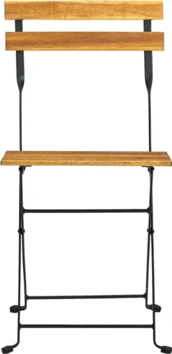 VidaXL Klappbare Bistrostühle 4 Stk. Massivholz Akazie 12 VidaXL Klappbare Bistrostühle 4 Stk. Massivholz Akazie -Grünwelt Exporteren Garten-Winkel 7c53837ab08dff824f24cfe22f911b66