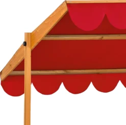 Tectake Sandkasten Emilia Mit Verstellbarem Dach 120x120x120cm - Rot -Grünwelt Exporteren Garten-Winkel 7c5eafdb8c3347842968ce0f48e55967