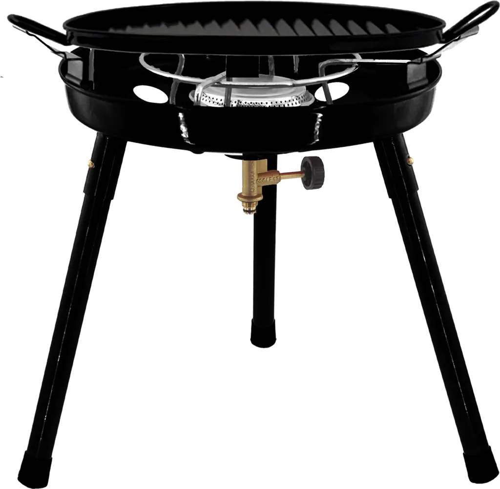 Gas Bullet Grillmaster Gasgrill Mit Wok Und Grillpfanne 2 Gas Bullet Grillmaster Gasgrill Mit Wok Und Grillpfanne – Bild 2