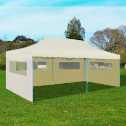 VidaXL Pop-Up-Partyzelt Faltbar Creme 3×6 M -Grünwelt Exporteren Garten-Winkel 7d862397c8df3321fd415b95e0de6c74