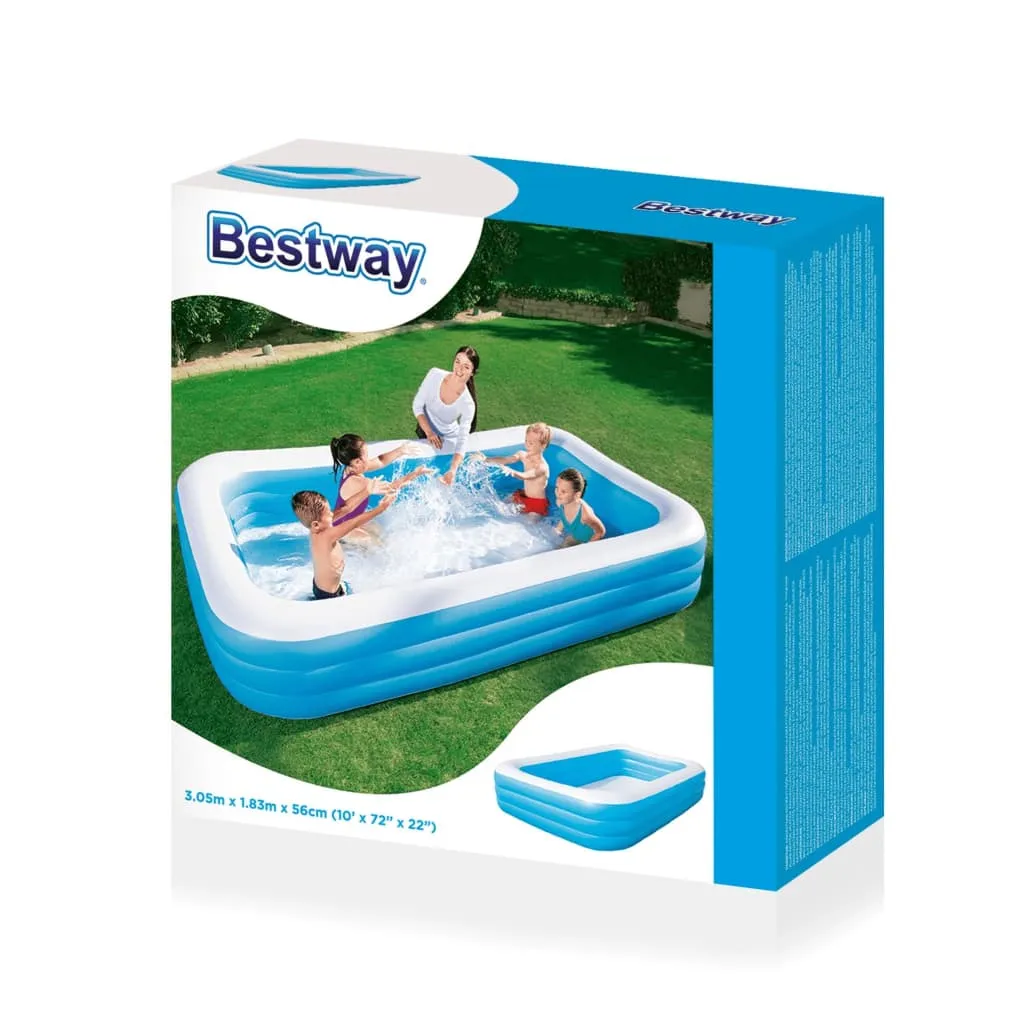Bestway® Family Pool 305 X 183 X 56 Cm, Eckig 5 Bestway® Family Pool 305 X 183 X 56 Cm, Eckig – Bild 5