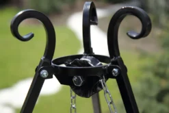 CookKing 22451 Schwenkgrill 200cm - Doppelrost Aus Rohstahl 80cm + 40cm -Grünwelt Exporteren Garten-Winkel 7e0811288e8236a00afe45e4573bc049