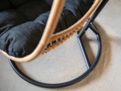 Dehner Hängesessel Venezia, Ca. 197 X 82.5 X 101.5 Cm, Stahl/Polyester, Schwarz/beige -Grünwelt Exporteren Garten-Winkel 7ea9892b486e8db30256781c8f28420b