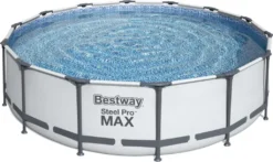 Bestway Steel Pro Max™ Frame Pool Komplett-Set, Rund, 427x107cm, 56950 -Grünwelt Exporteren Garten-Winkel 7f292c99e64151ba16da2c19b12778ac