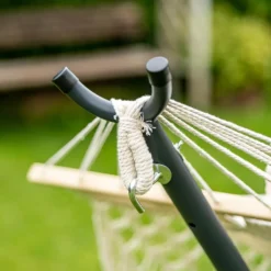 NABBI Hängematte Bura 200x100 Cm - Cremig -Grünwelt Exporteren Garten-Winkel 7f740c58b7222bc932f817457d696831