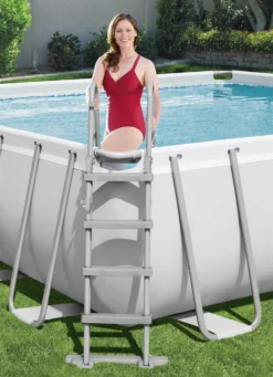 Bestway Power Steel™ Frame Pool Komplett-Set, Eckig 549x274x122 Cm 56466 -Grünwelt Exporteren Garten-Winkel 7fd090e7a017918bd77bb2334a09b7a9