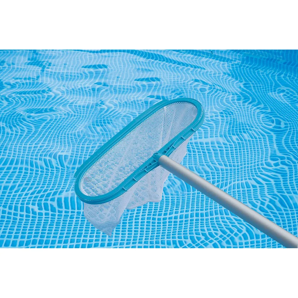 Intex Pool Reinigungsset, Teleskopstiel 2,79m / Schlauch 7,5m / 2tlg. Bodensauger Mit Filtersieb Zum Anschluß An Die Filterpumpe, 4 Intex Pool Reinigungsset, Teleskopstiel 2,79m / Schlauch 7,5m / 2tlg. Bodensauger Mit Filtersieb Zum Anschluß An Die Filterpumpe, – Bild 4