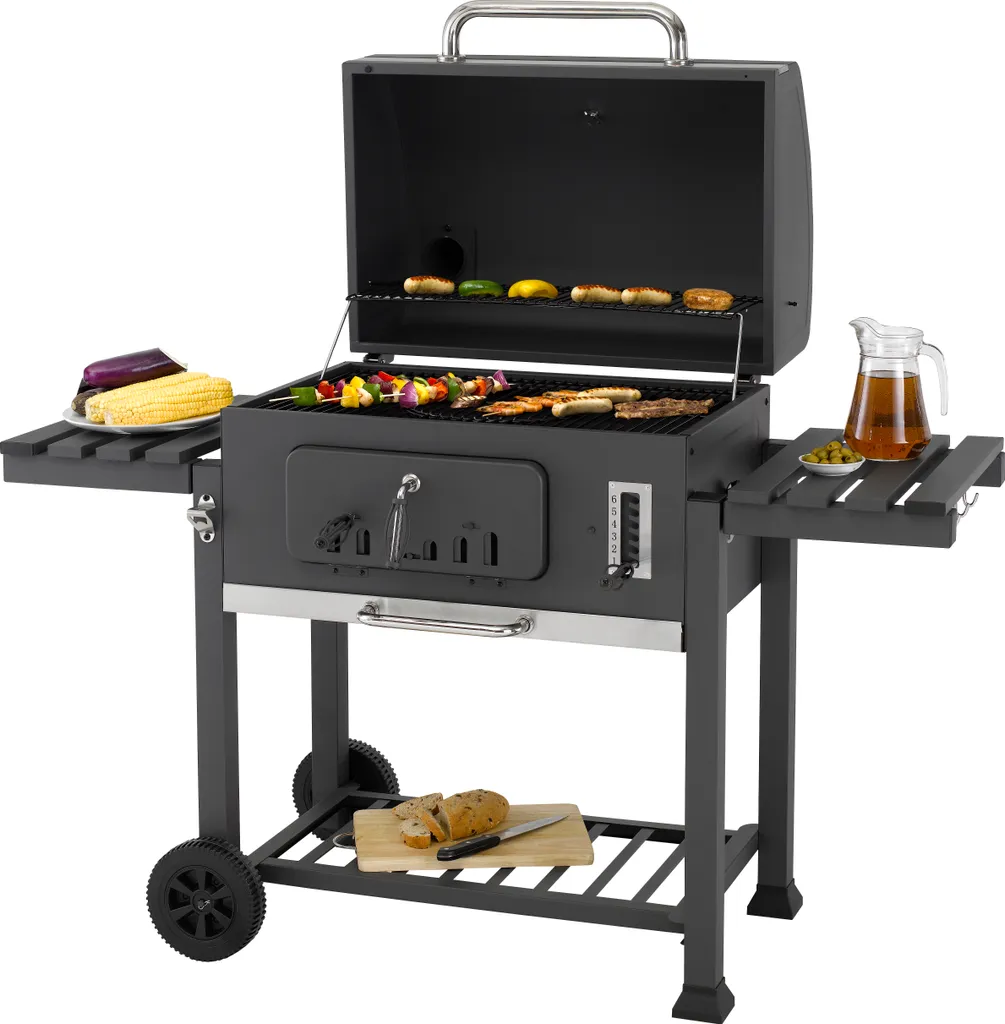 Tepro Grillwagen Toronto XXL Grillfläche 72 X 46 Cm, Schwarz 17 Tepro Grillwagen Toronto XXL Grillfläche 72 X 46 Cm, Schwarz – Bild 17