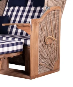 Strandkorb TRENDY PURE Greenline 135XL - PE Anthique White - Dessin 743 -Grünwelt Exporteren Garten-Winkel 80b8671bbc8440ba4311bfb3cb001fa5