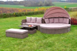 Merxx Relaxinsel "Riva" Ø 180 Cm Mit Erweiterungsset, Inkl. Kissen - Aluminiumgestell Mit Kunststoffgeflecht Natur 12 Merxx Relaxinsel "Riva" Ø 180 Cm Mit Erweiterungsset, Inkl. Kissen - Aluminiumgestell Mit Kunststoffgeflecht Natur -Grünwelt Exporteren Garten-Winkel 80e974b7873474ca559c339f91d71ea8